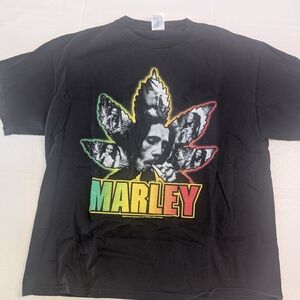 Bob Marley Graphic T-Shirt - Black